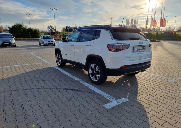 Jeep Compass cena 79900 przebieg: 110000, rok produkcji 2018 z Staszów małe 106